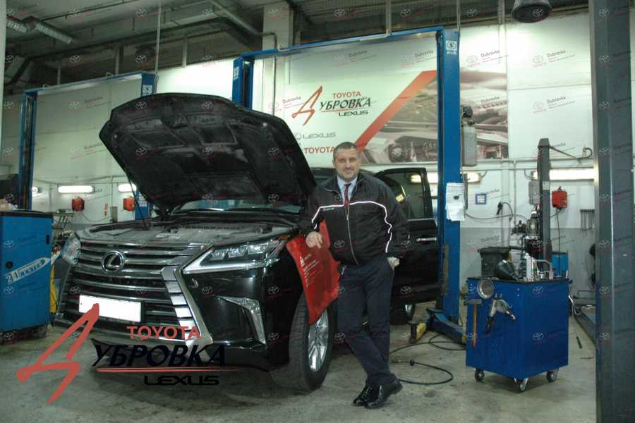 Техническое обслуживание Lexus LX 450D на 40.000 км