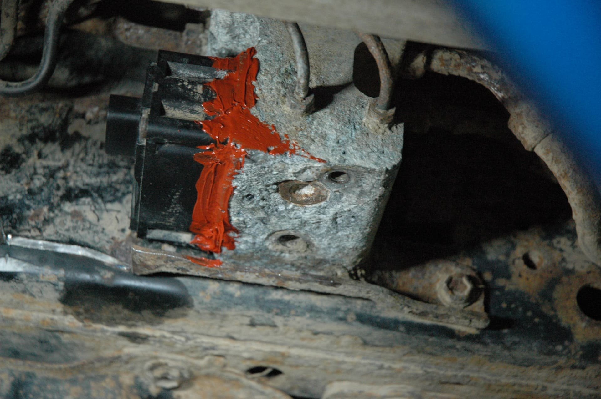 Сложный ремонт системы KDSS на Lexus GX 470