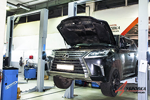 Блог - Техническое обслуживание Lexus LX 450D на 100000 км пробега